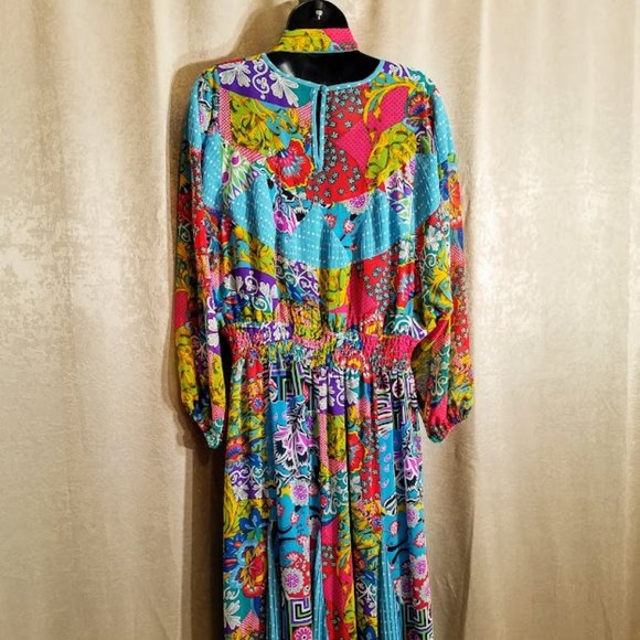 Vintage Diane Freis Georgette Dress - Picture 8 of 9